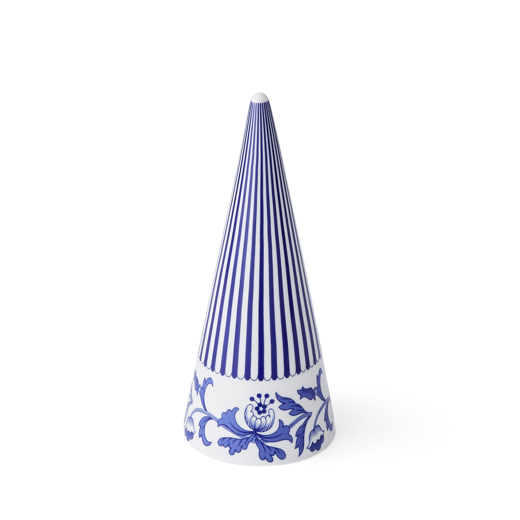 Blue Italian Small Decorative Cone image number null